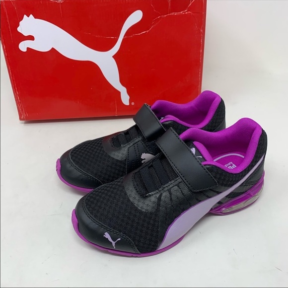 Puma Other - •SOLD OUT! PUMA | NIB | Black/Orchid Sneakers•